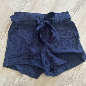 Indigo Rein High Waist Navy Shorts
